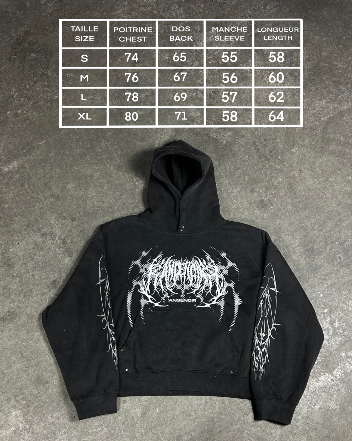 HOODIES « TRASH HEART » 15/15